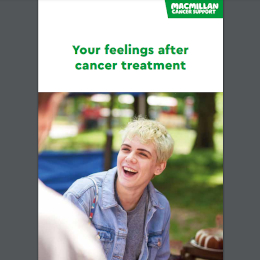 Your feelings after cancer treatment