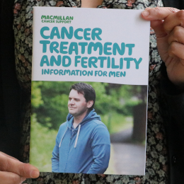 Cancer and fertility – information for men