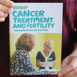 Cancer and fertility – information for women