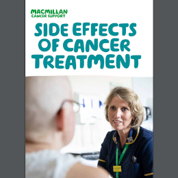 Side effects of cancer treatment