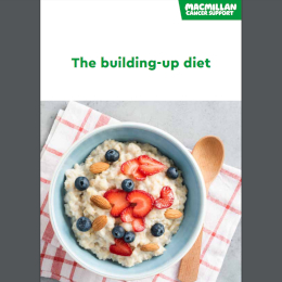 The building-up diet