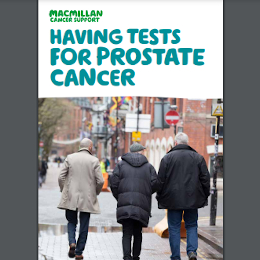 Having tests for prostate cancer