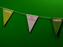 Greene King joint branded bunting