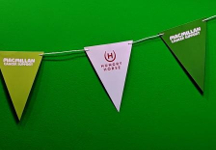 Hungry Horse joint branded bunting