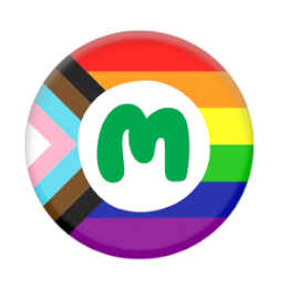 Macmillan Pride Button Badge