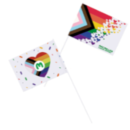 Macmillan Pride Flags